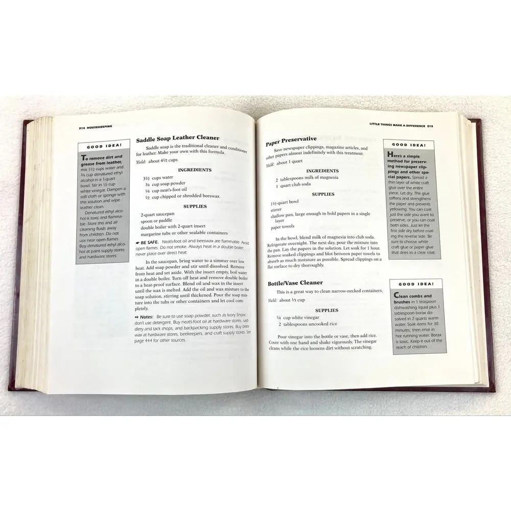 Rodale's Book of Practical Formulas DIY Home Workshop Guide ISBN 0878579796 Vtg.